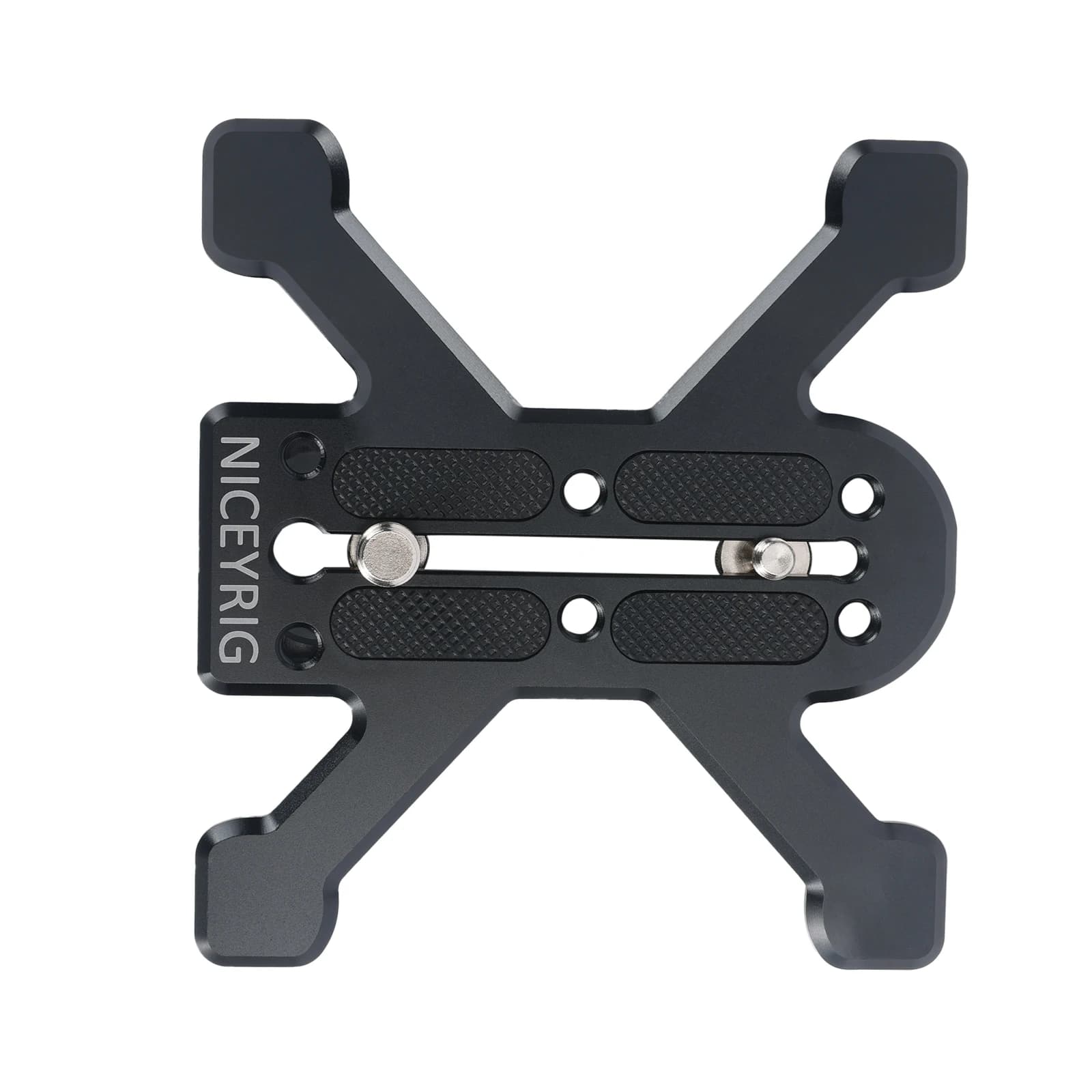 Niceyrig support for base plate quadrupede type Arca for DSLR camera horizontal positioning compatible with tripods type Arca (normal)