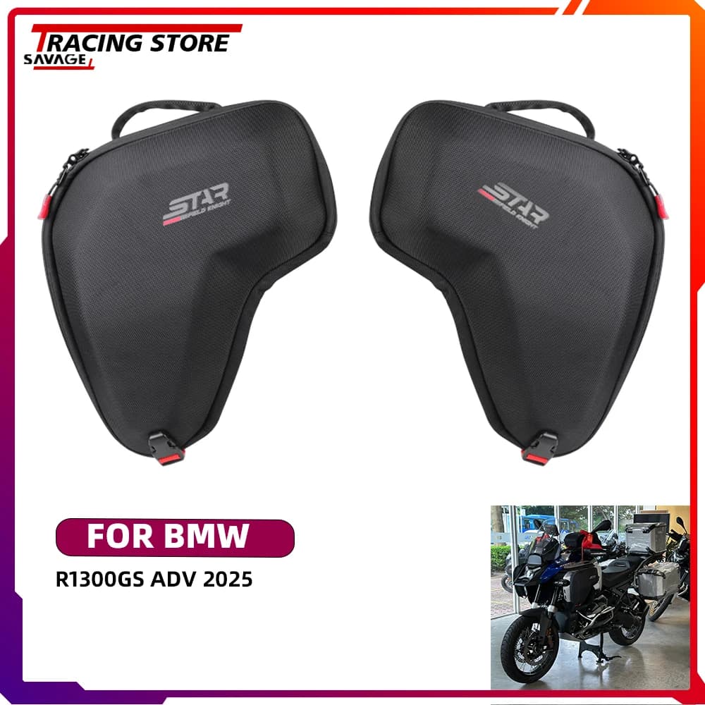 Moto Impermeabile Bagagli Borse Laterali Crash Bar Bag Per BMW R1300GS ADV R 1300GS 2025 Strumenti Borsa di Immagazzinaggio Bisaccia Accessori