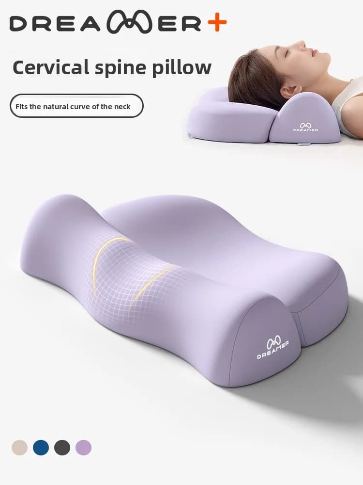 Zhimengren Memory Foam Pillow Ergonomic Support Sleep Aid Neck Protection Adult Sleeping Comfortable Breathable