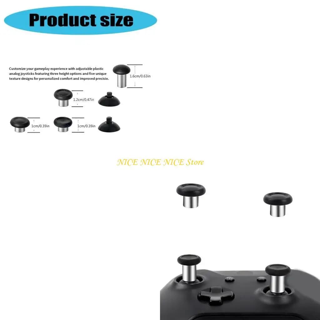 Impugnatura in fase fasciatura per il controller gioco Sostituzione bastoncini per pollice joystick analog