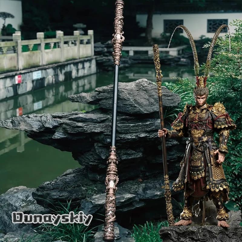 AnzOS@WuKong Jin Gu Bang Wukong Game Cosplay Costume 1.1M 3D printed Jin Gu Bang Props Halloween Disguise Prop Decora