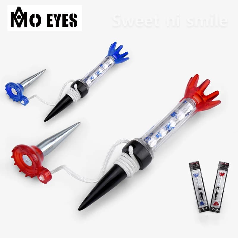 MO EYES 1 pz Tee da golf Limite regolabile Obiettivo Assist Golf Ball Tees Nail Palla di plastica Tee Set Tee magnetico 70mm QT002