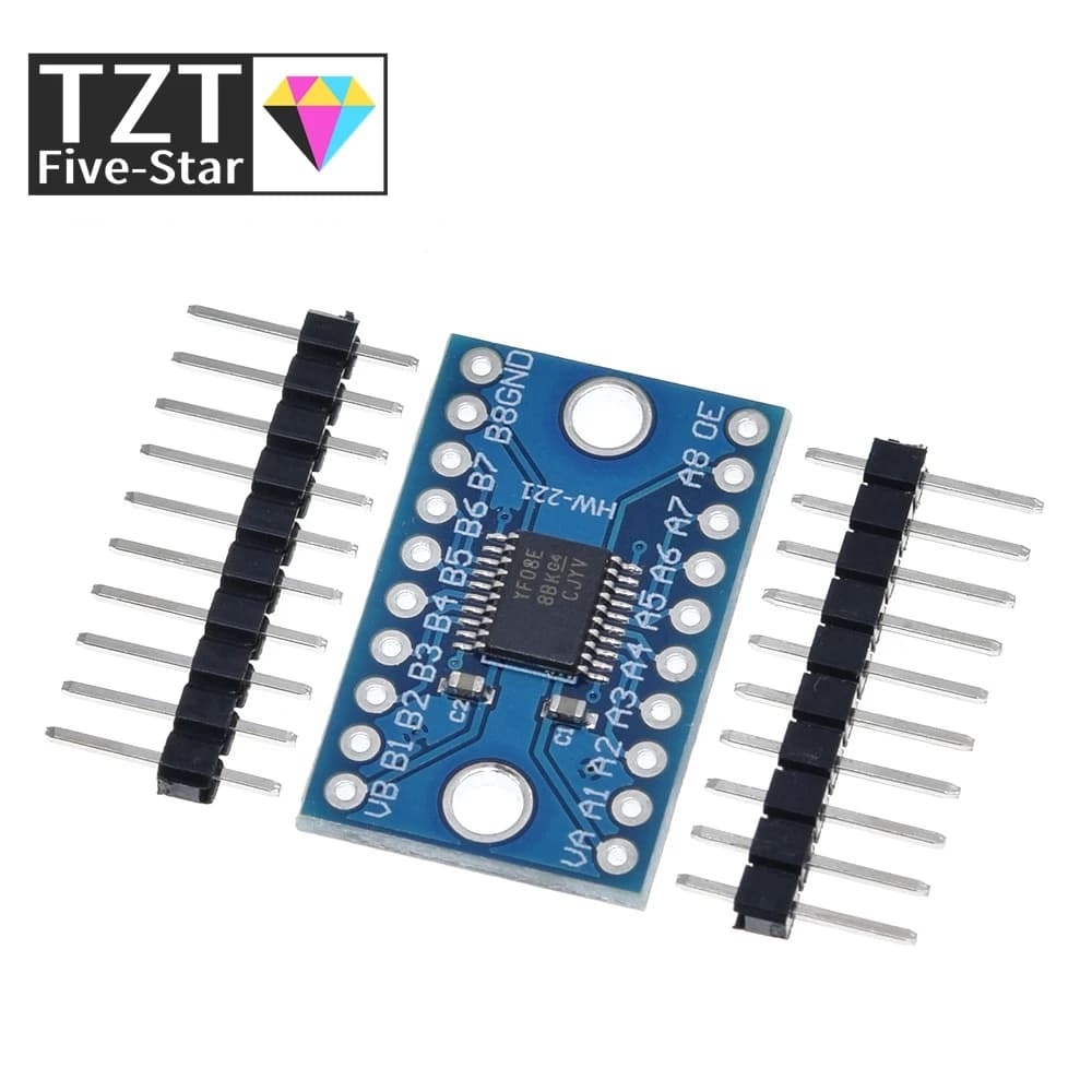Convertitore di livello logico a 8 canali GREATZT TXS0108 TXS0108E, modulo di tensione bidirezionale per Arduino con pin