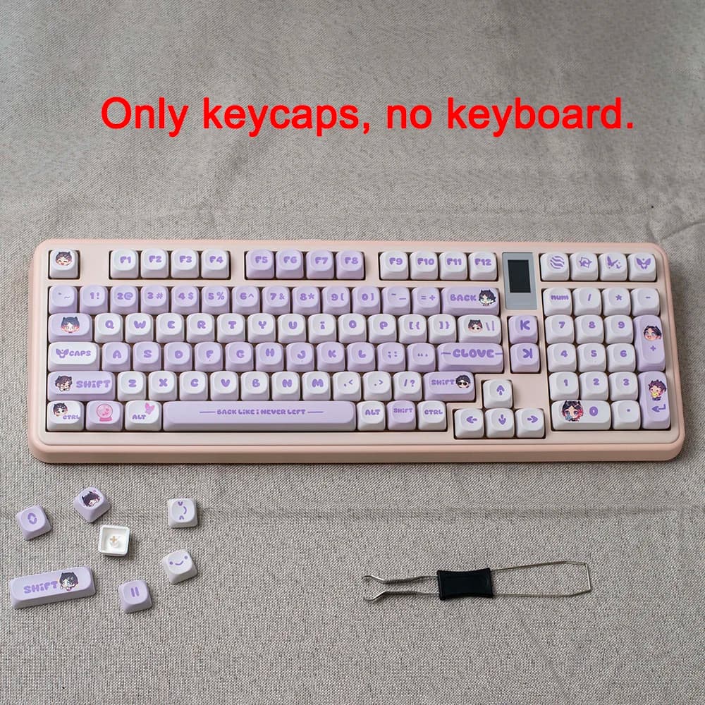 Copritasti VALORANT Tema Personalizzato PBT Sublimazione Termica Profilo MOA Copritasti Tastiera Meccanica Laptop Gaming Office Gamer Key