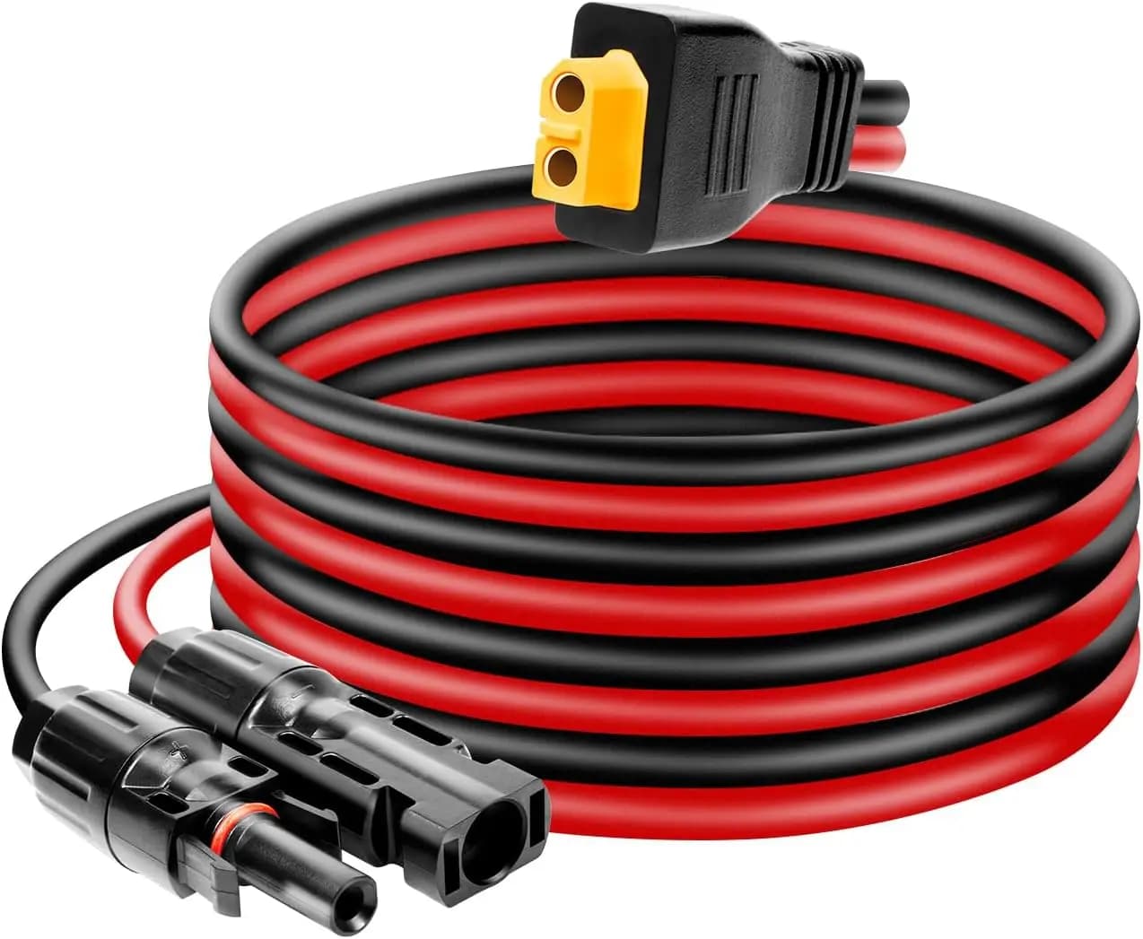 Cavo di prolunga da 1,5 m 10AWG da pannello solare a XT60 per camper, stazioni di alimentazione portatili e generatori solari
