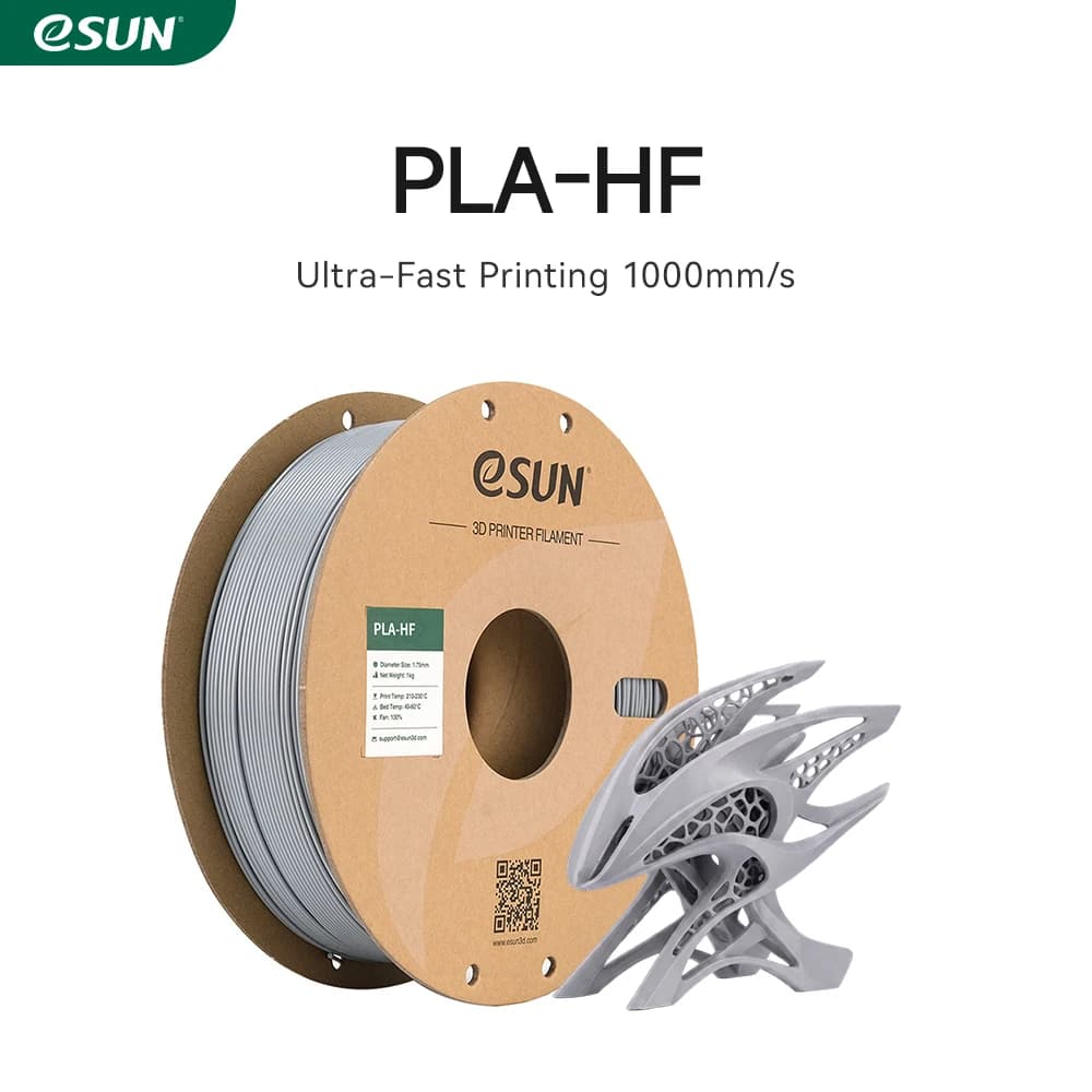 ESUN PLA 3D Printer Filaments 1.75MM 1KG PLA-HF 3D Filament For Bambu Lab Fast Printing PLA 3D Filament High-Speed Upgraded PLA