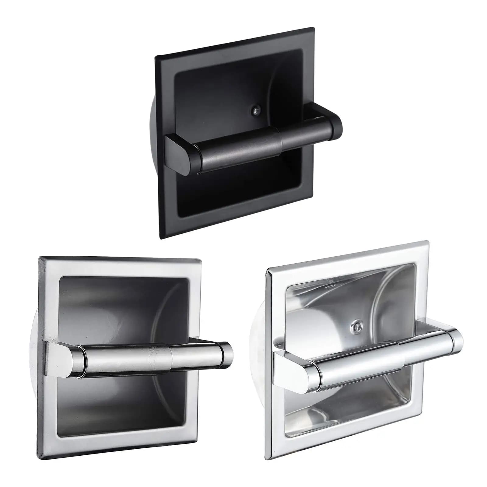 Toilet Paper Holder Wipe Paper Storage Paper Towel Dispenser Stand Toilet Tissue Holder for Cabinet