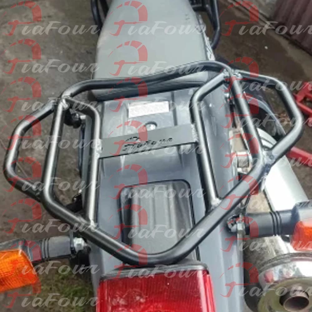 Accessori moto Portapacchi posteriore per DR650 1996-2024 Valigia Portapacchi Bordo Scaffale Set di scaffali posteriori