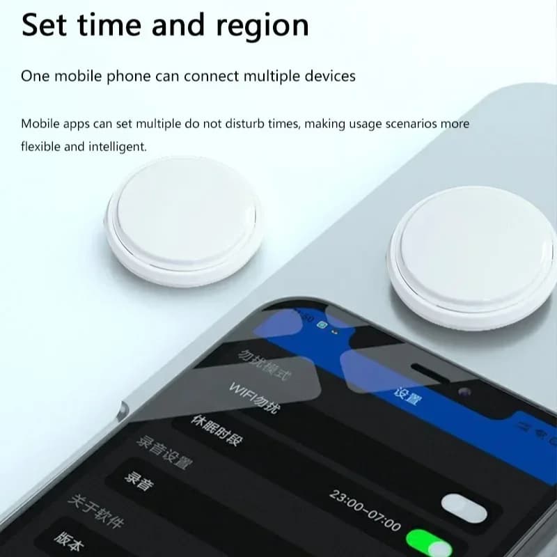 Mini Localizzatore GPS Bluetooth 5.0 Anti-Smarrimento, Dispositivo Intelligente per Animali Domestici, Anziani, Bambini, Auto, Valigie, Portafogli, Compatibile con iOS e Android