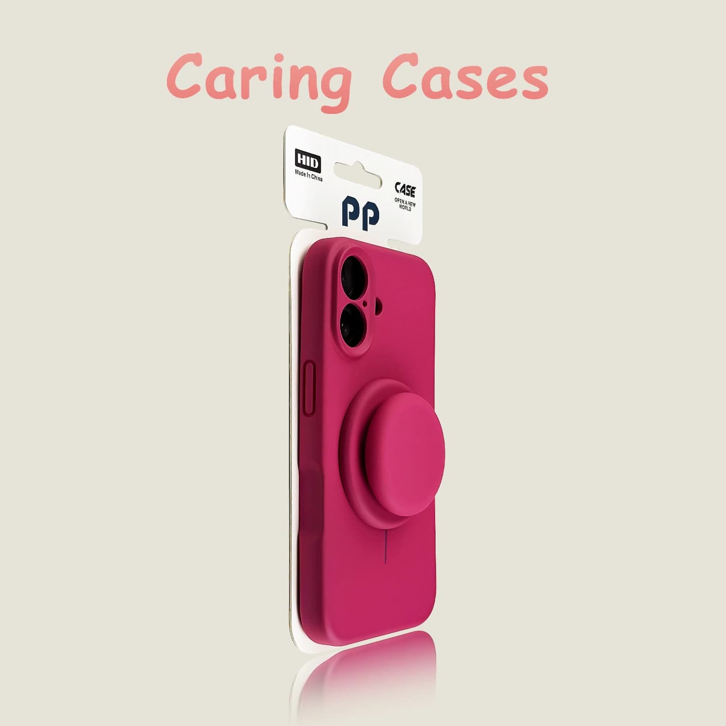 For iPhone 17 Pro Max Case Khaki Magnetic Stand Liquid Silicone Soft Touch Shockproof Business Cutouts with iPhone 16 15 14 13