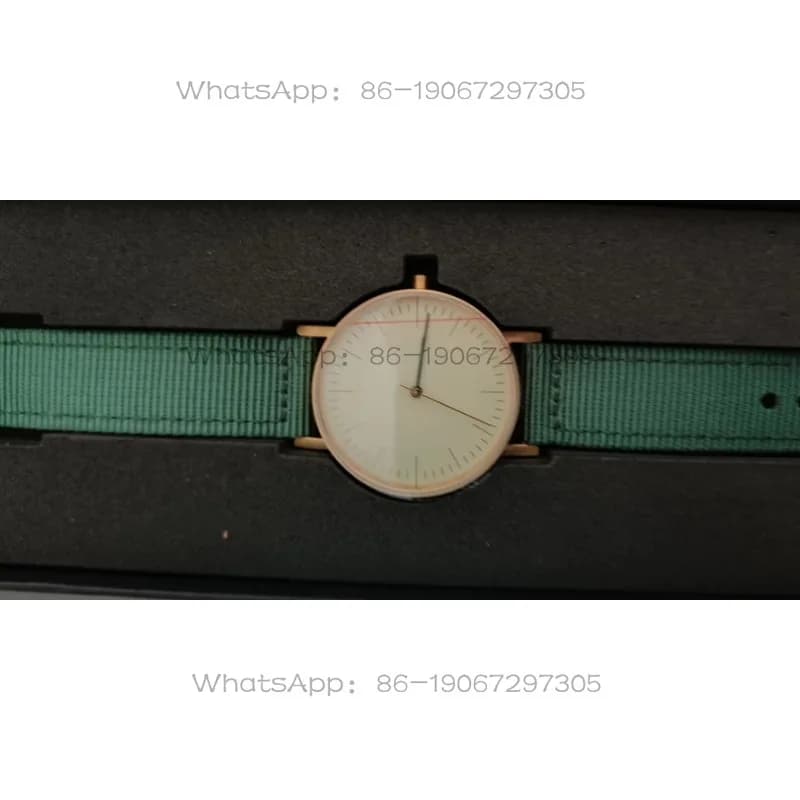 Minimalist Design Forest-style Gift Box for Men and Women, Waterproof Stainless Steel Watch