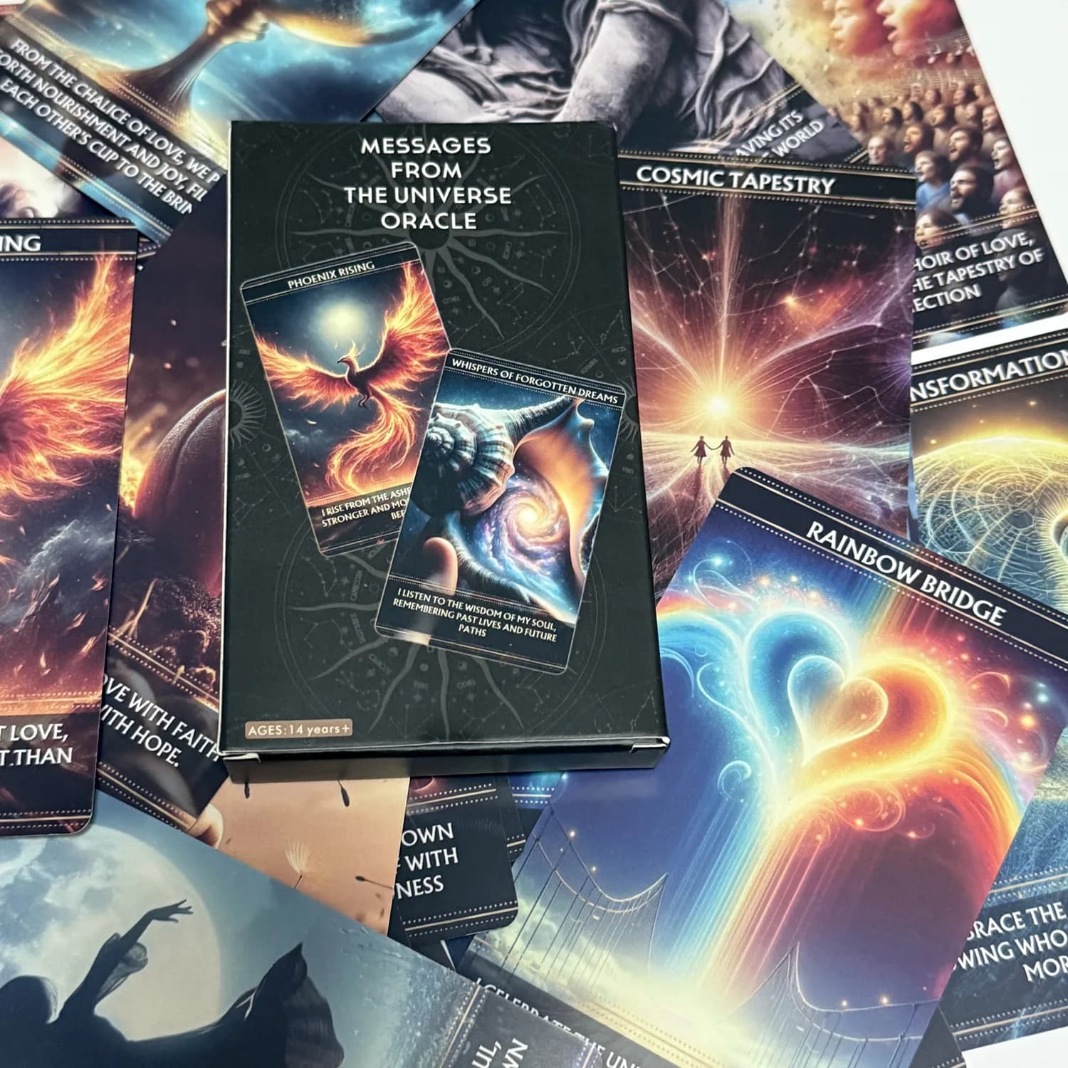 messages from the universe oracle deck 12*7cm 36 cards deck Message Card English Board games