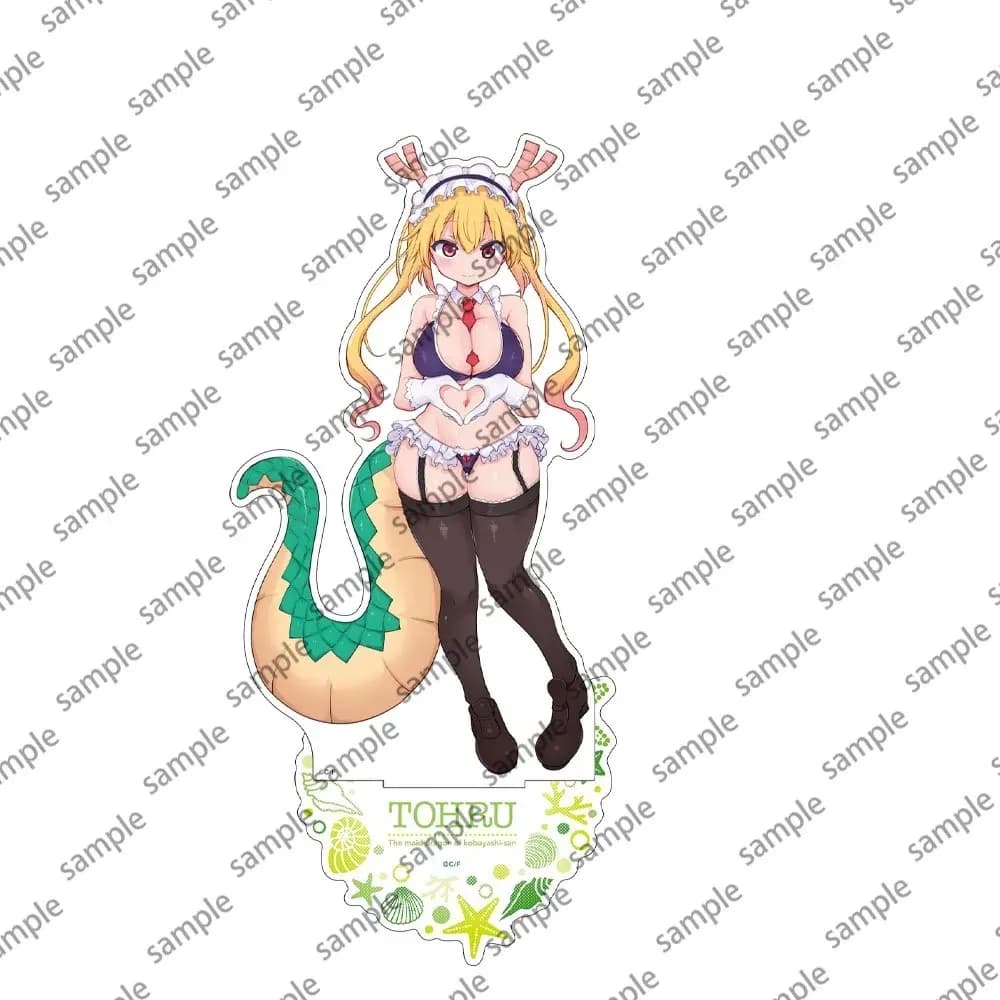 15CM Fascino Anime Miss Kobayashi Dragon Maid Acrilico Stand Modello Personaggi Cosplay Ornamento Accessori Collezione di merci Regali