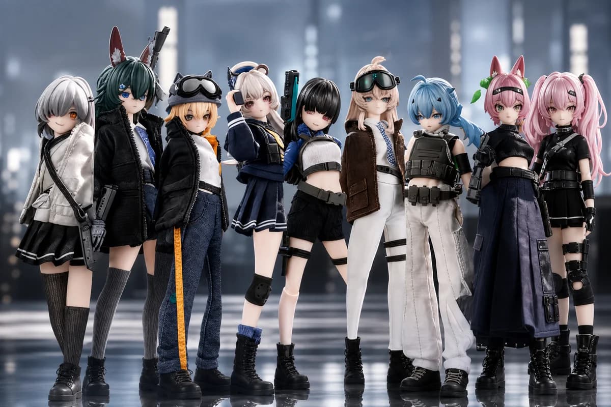 100% Genuine Neo Eden Toys Black Iron Rest Series 1/12 Bjd Blind Box Mystery Box Action Anime Figures Toys