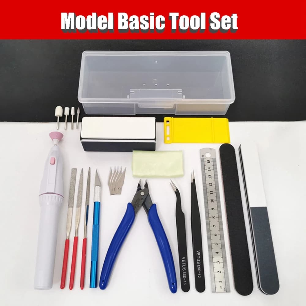 Model Basic Tools for Crafts DIY Model Auto Hobby Construction Repair Assembly Tool Handmade Scissors Pinzette Buildings Kit