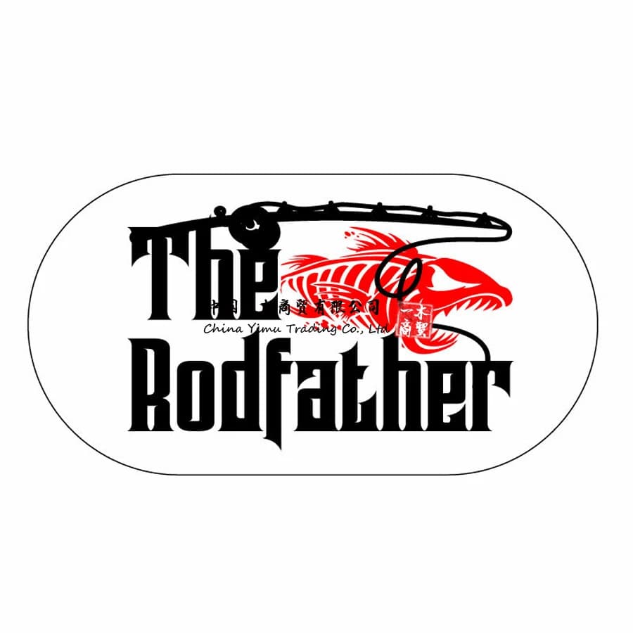 The Rod Father funny fishing sticker for car UTE 4X4 BARCA RV Mo