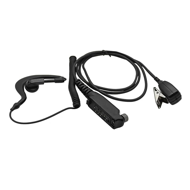 Auricolare Earloop a 1 filo auricolare MIC untuk Sepura Radio Walkie Talkie STP9000 Baru
