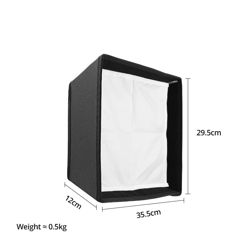 AMBITFUL LEDP60C Softbox dedicato Softbox a luce piatta + griglia (se utilizzato solo con il marchio AMBITFUL)