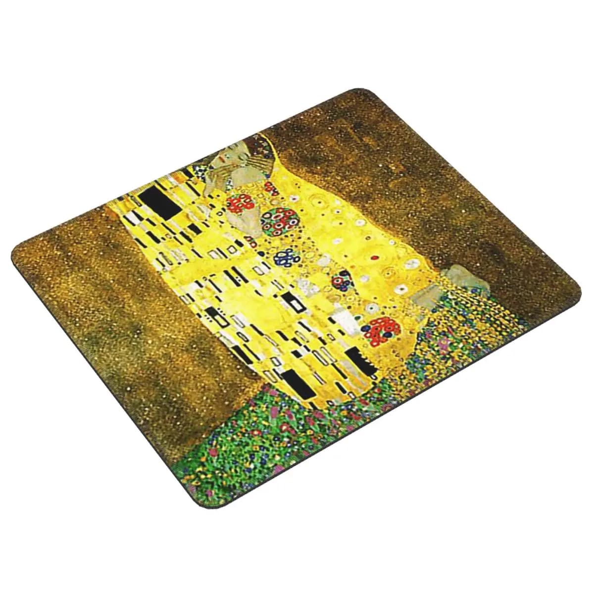 Tappetino per mouse multi-formato The Kiss di Gustav Klimt, tappetino per PC, laptop, tastiera, computer, accessori da ufficio, tappetino da scrivania