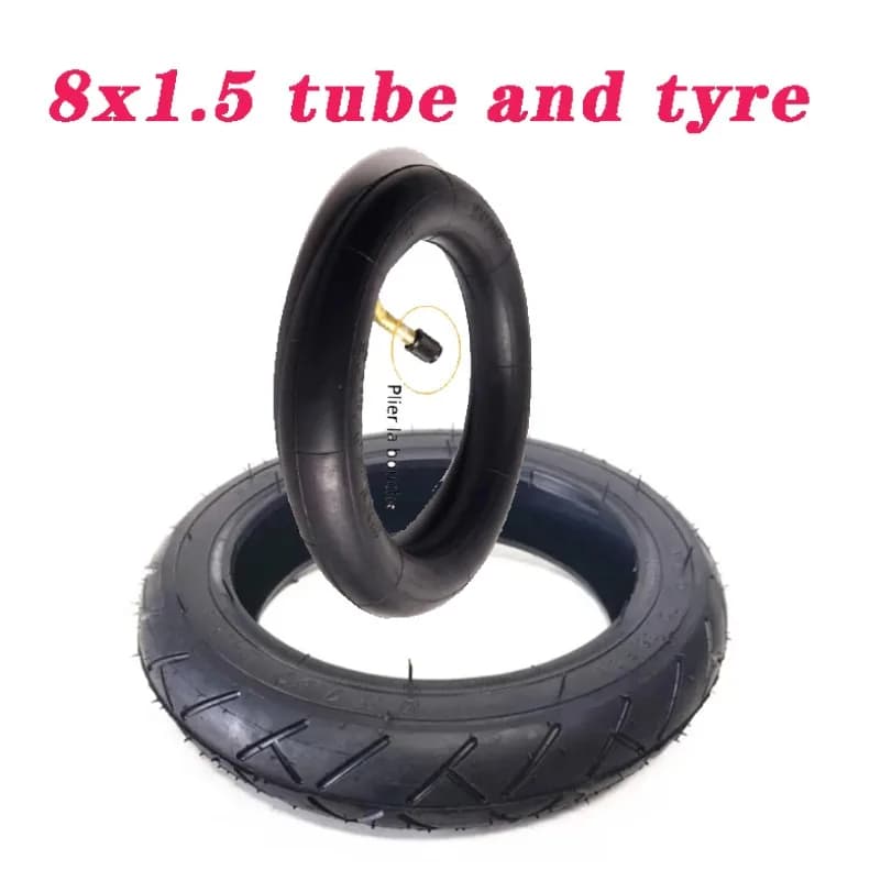 Tubo interno esterno per scooter motorizzato da 8 pollici 8x1.50 per passeggino 8 * 1.5 accessori