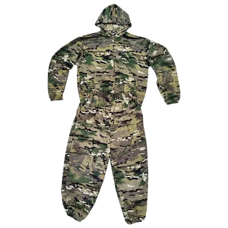 Completo Tattico da Esterno per Uomo, Set da Viaggio, Escursionismo, Pesca e Campeggio, Anti-Morso, Resistente all'Usura, Traspirante, ad Asciugatura Rapida