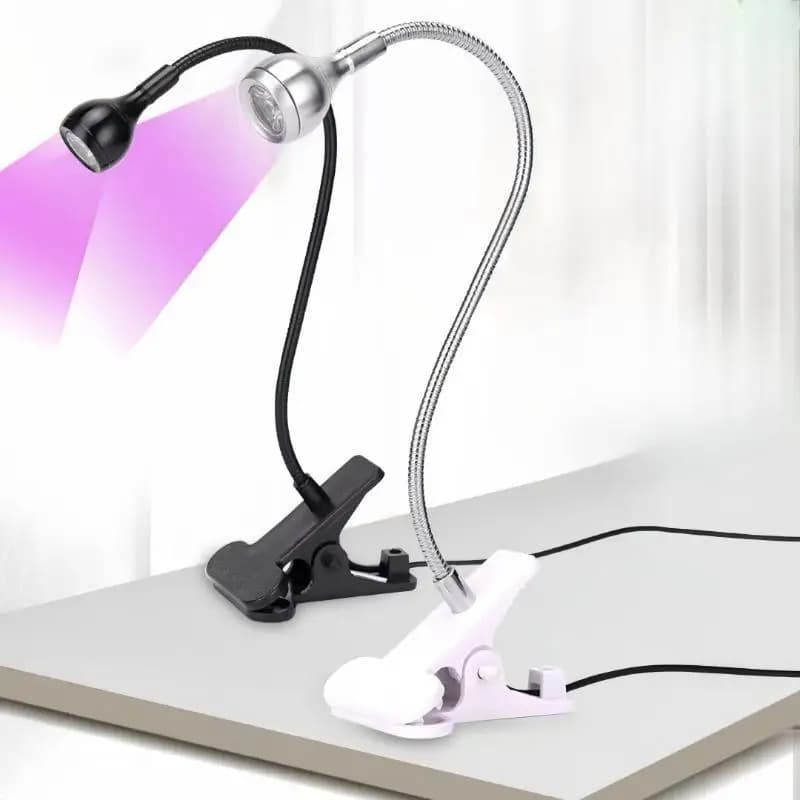 1PC Nail UV LED Dry Lamp With Clip Nail Lamp Portable Dryer For Gel Polish Professional Nails Art Tools Home Salon Manicur