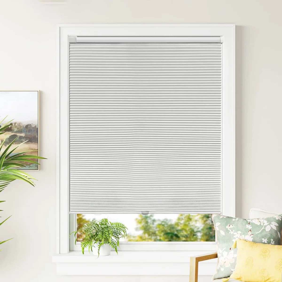 Tende cellulari di dimensioni personalizzate Tende oscuranti per finestre senza fili Nessuna tenda per attrezzi Tenda per finestre cieche a nido d'ape per la stanza di casa