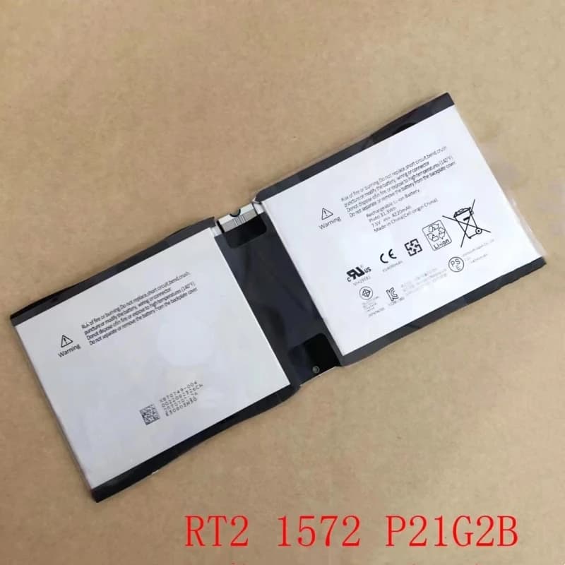 Batteria per laptop RozFaro P21G2B 7.5V 31.3Wh 4220mAh per Microsoft 10.6 pollici Surface 2 RT2 1572 Pluto Mh29581 X870749-004 Tablet PC