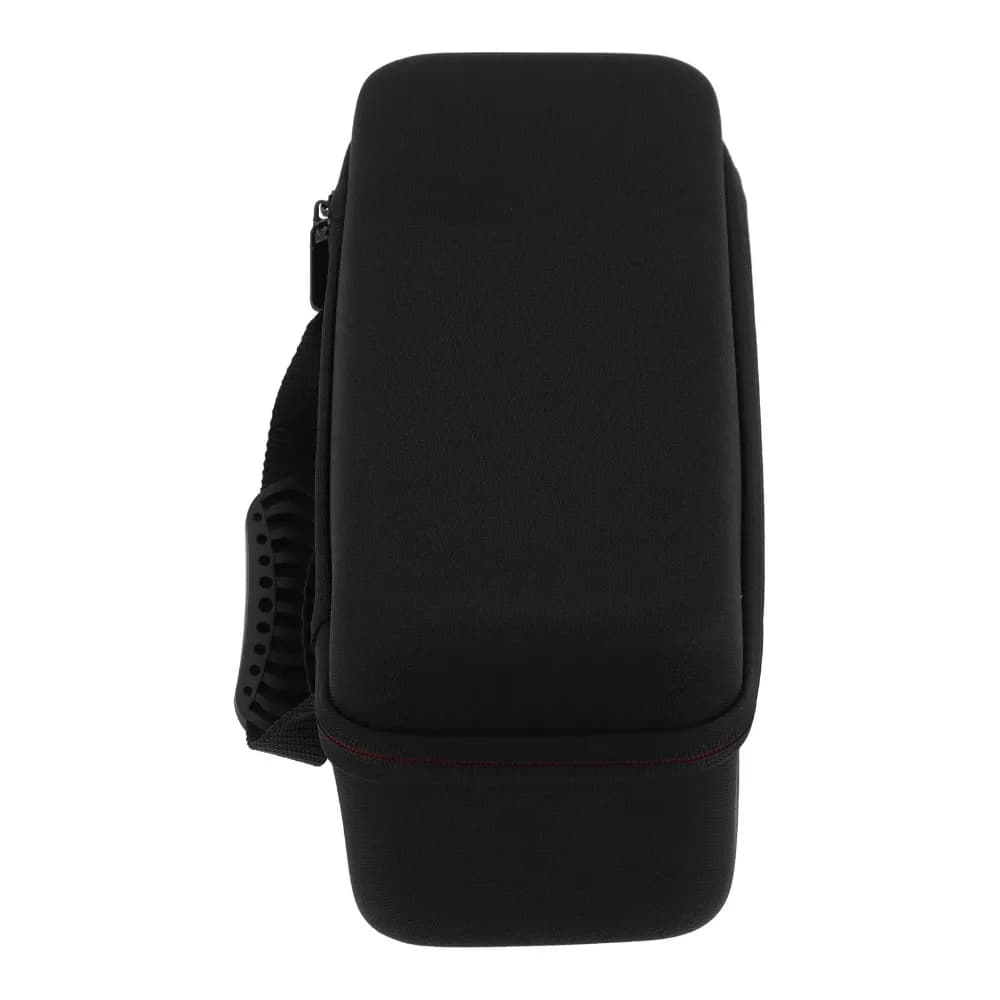 Borsa Portaoggetti per Attrezzi per Capelli in Plastica EVA Nera, Organizer Portatile Antiurto per Ferro Arricciacapelli con Manico