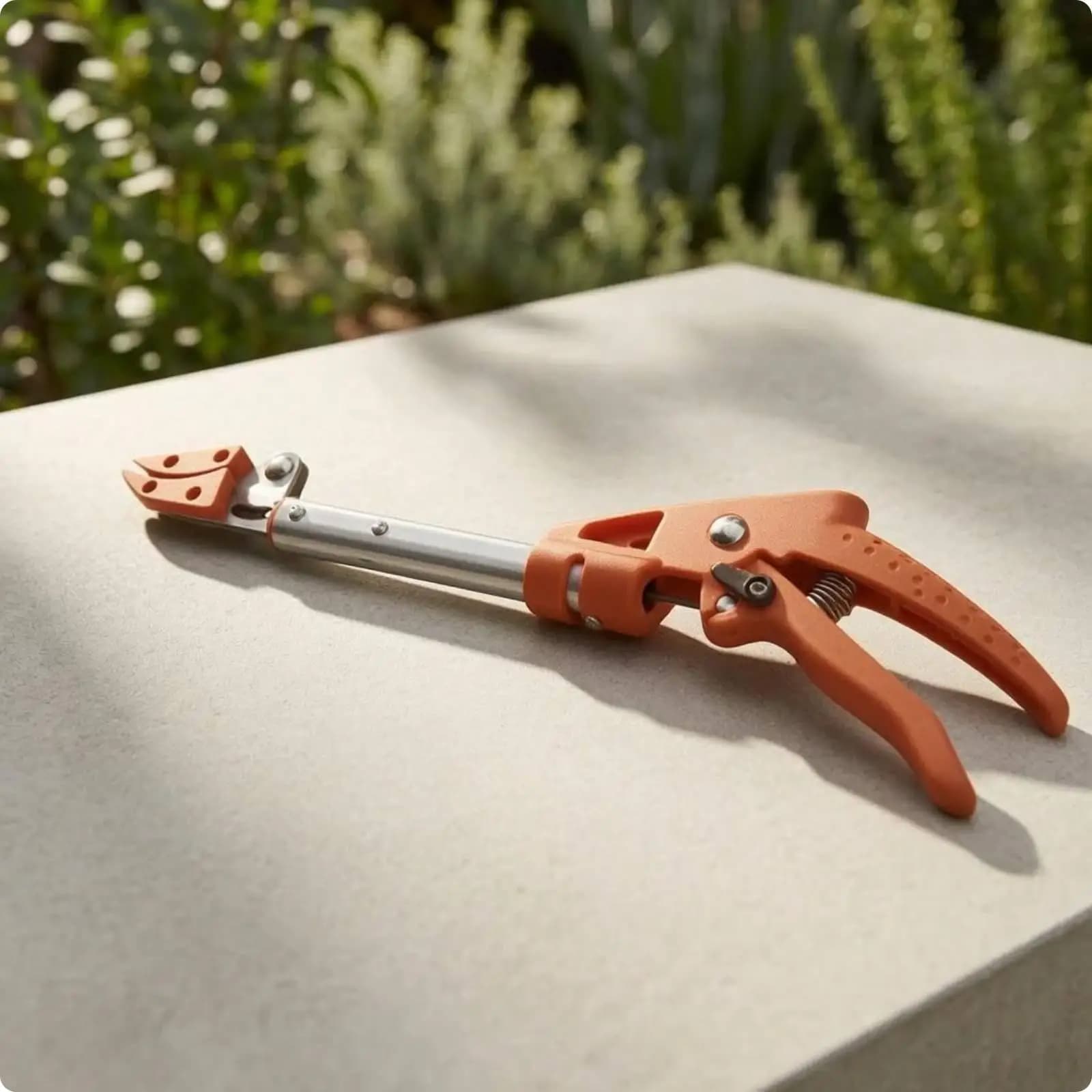 Pole Pruning Shears for Gardening Adjustable Long Handle Branch Cutter Manual Tree and Rose Trimmer