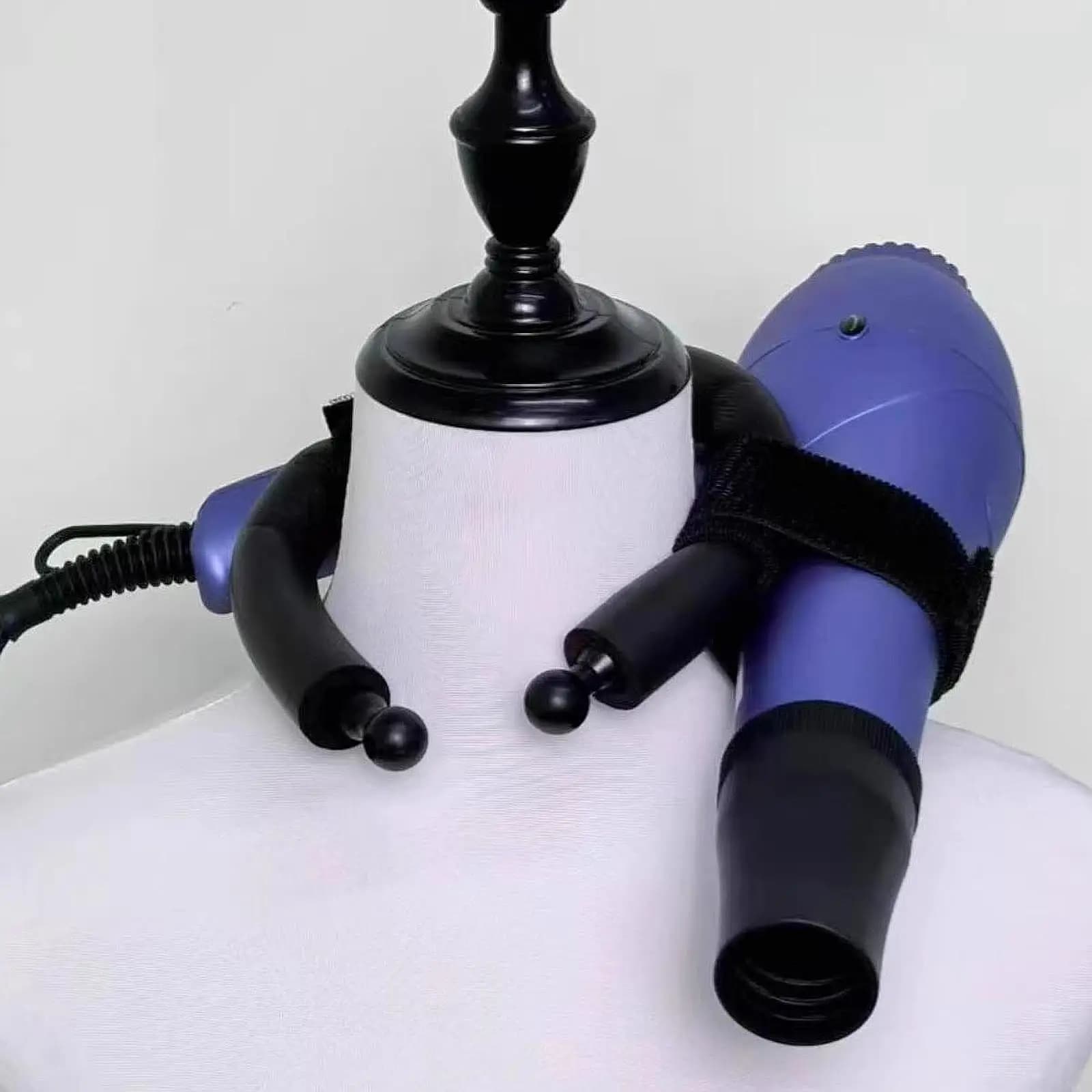 Neck coat hanger Dog hairdresser coat hanger Water blower machine Portable home Simple and lightweight Dryer stand Brace for hanging neck