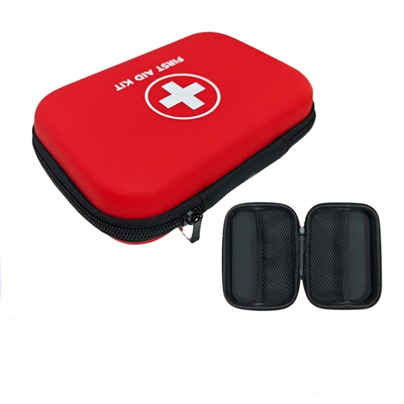 Il kit di pronto soccorso impermeabile per auto domestiche mediche e la custodia per la prevenzione dell'epidemia misura 17 cm di lunghezza e 12 cm di larghezza