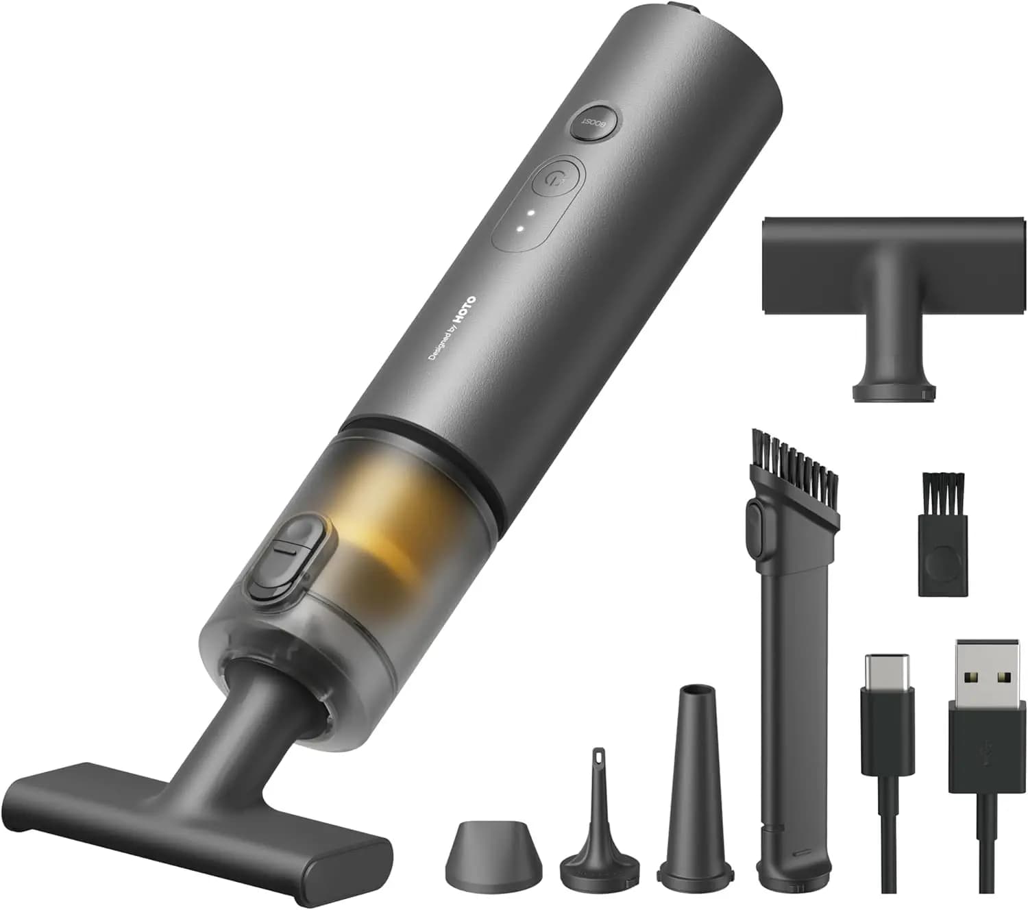 4 in 1 wireless portable vacuum cleaner with 20000 Pa suction, portable duster for car cleaning, home, office