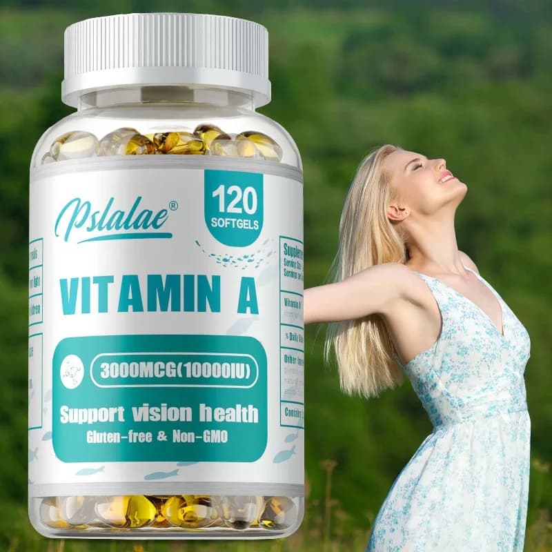 Vitamin A Supplement - Antioxidant, Promote Growth and Development, Supports Brain, Skin and Heart Health, Improve Eyes Clarity