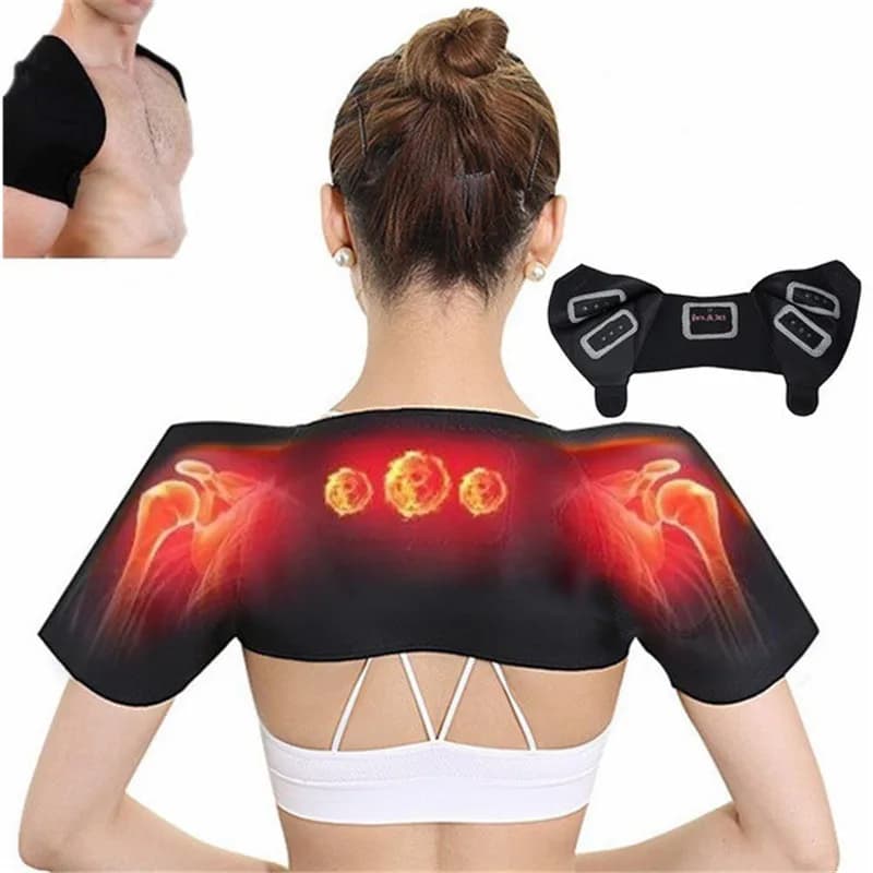 1PC Fitness Pressure Shoulder Pad Protector Pauldron Spaulders Shoulder Wrap Strap Adjustable Sport Shoulder Belt