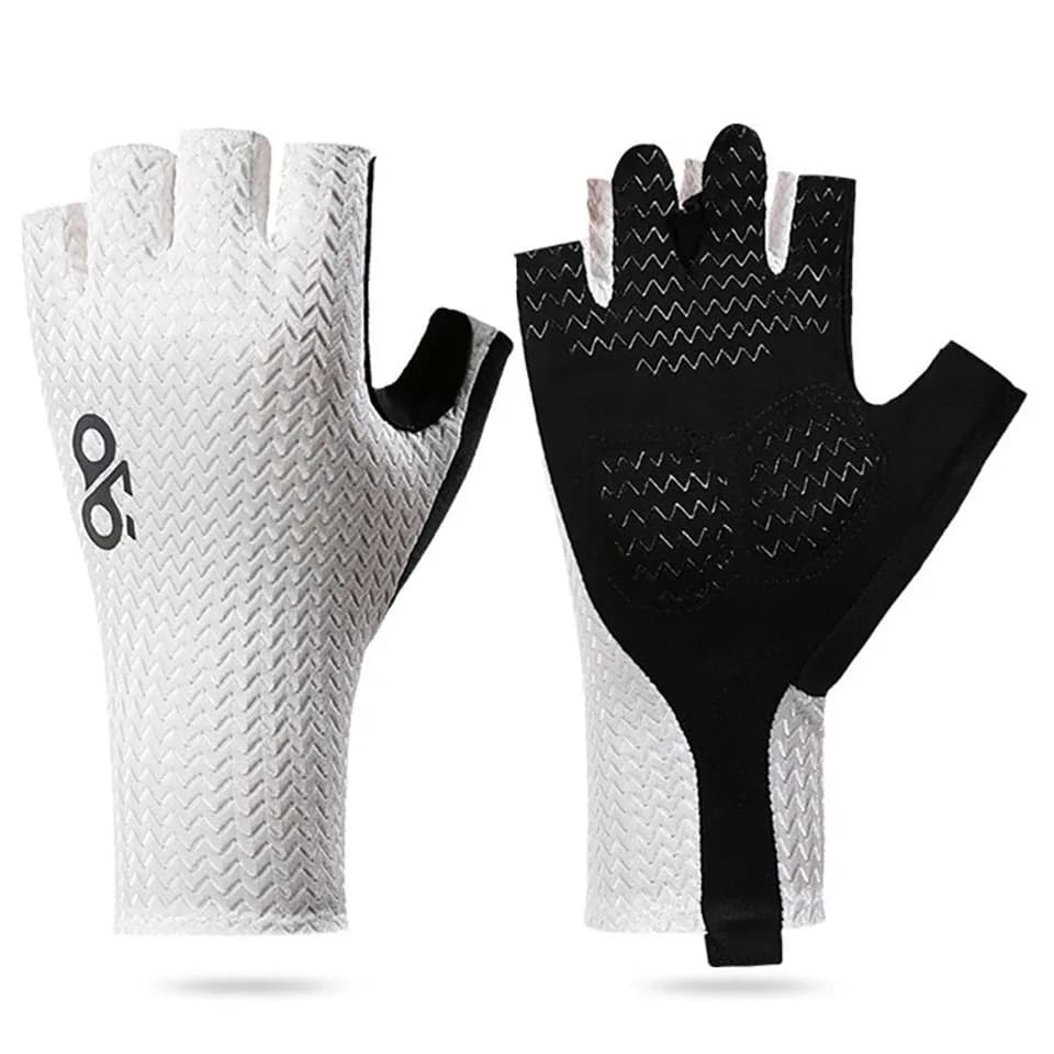 GETINFIT Cycling Gloves, Breathable on the Net, Anti-slip, Ammortizer, Half-Date, for Open Sports, Fitness, Mountaineering and Cycling