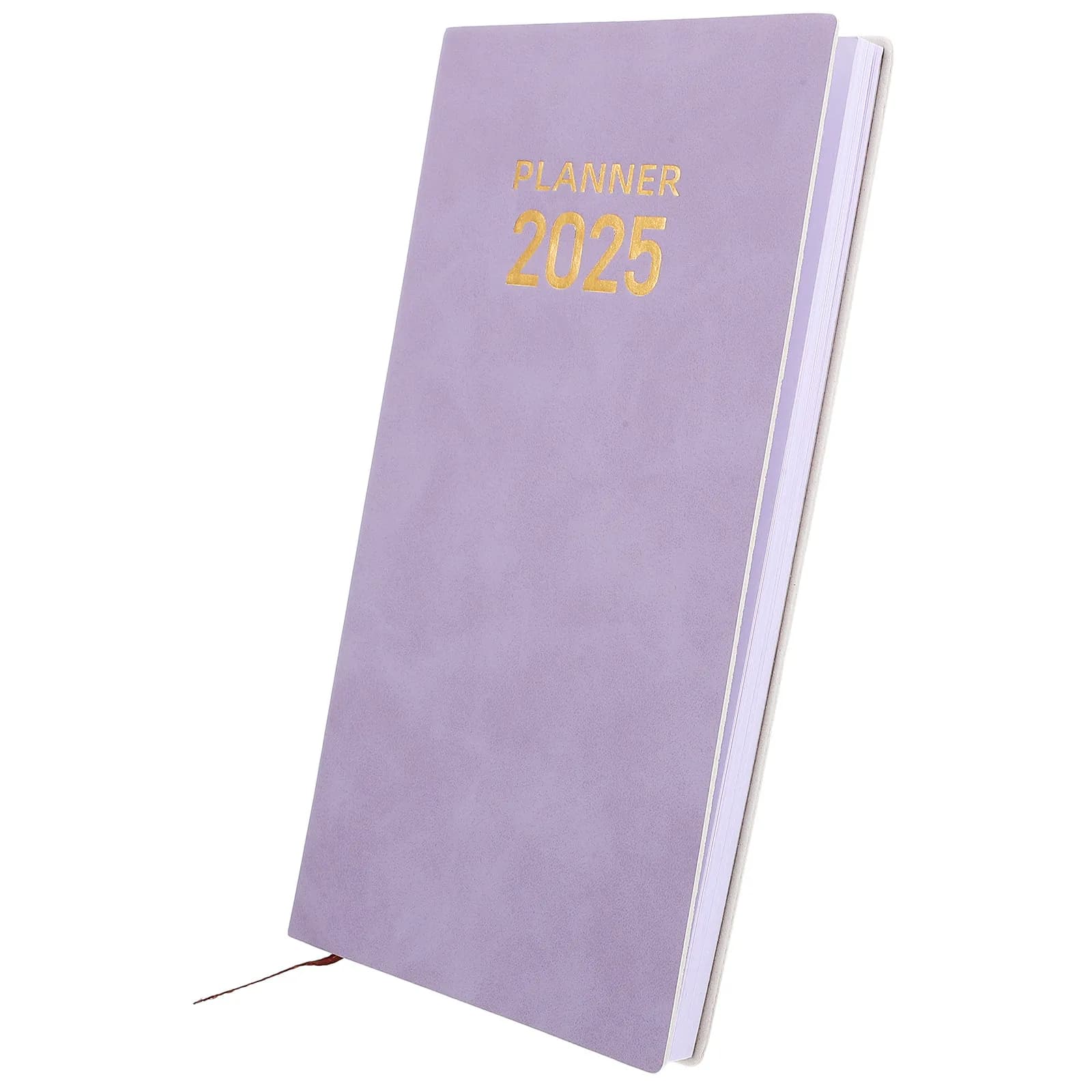 Agenda Accademica in Pelle Sintetica Premium con Carta Spessa e Liscia, Ideale per Pianificazione Quotidiana e Registrazione del Tempo