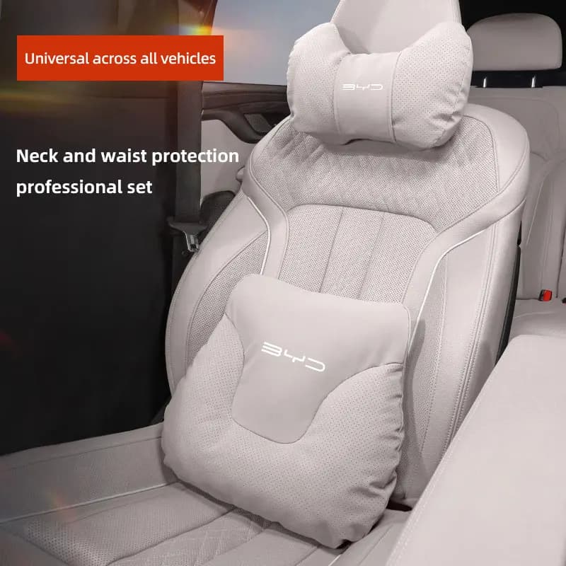Seggiolino auto poggiatesta supporto lombare cuscino protettivo cuscino in vita per BYD Atto 3 Yuan Plus Han Tang EV F3 E6 Dmi Song F0 Qin Pro