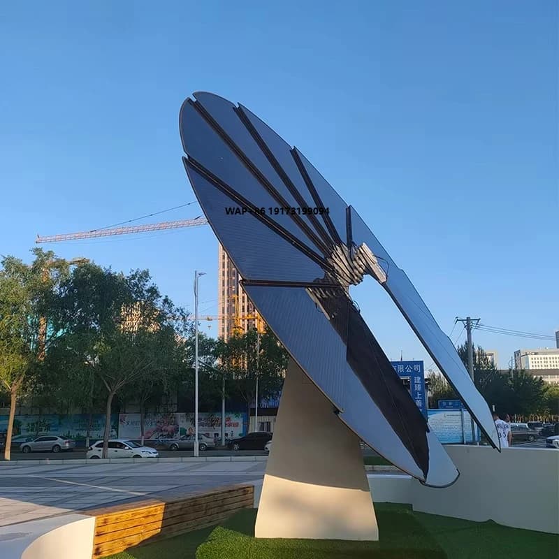 Sistema Solare Smartflower Personalizzabile, Sistema di Pannelli Solari Intelligenti, Sistemi di Energia Solare