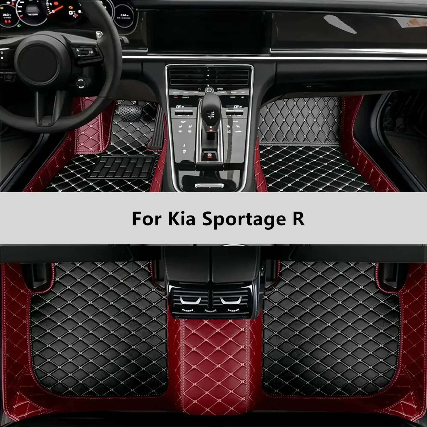 Tappetini auto personalizzati per Kia Sportage R 2011 2012 2013 2014 2015 2016 2017 Tappetino per auto Accessori interni