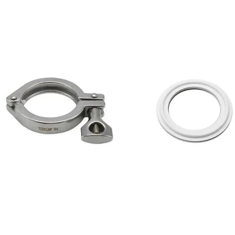 TEMPOROLOGY OF TEMPO TEMPStainless steel tri-Clamp with O-Ring ring for home brewing equipment B