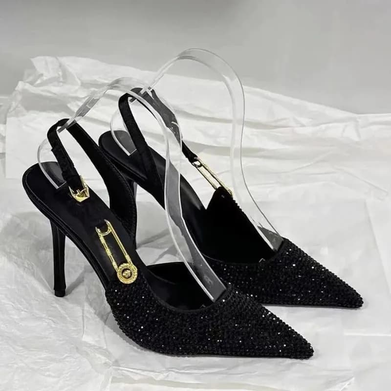 Nuovi Sandali Donna di Lusso 2026 con Tacco Alto, Versatili ed Eleganti, Tinta Unita, Tacco Sottile, Casual