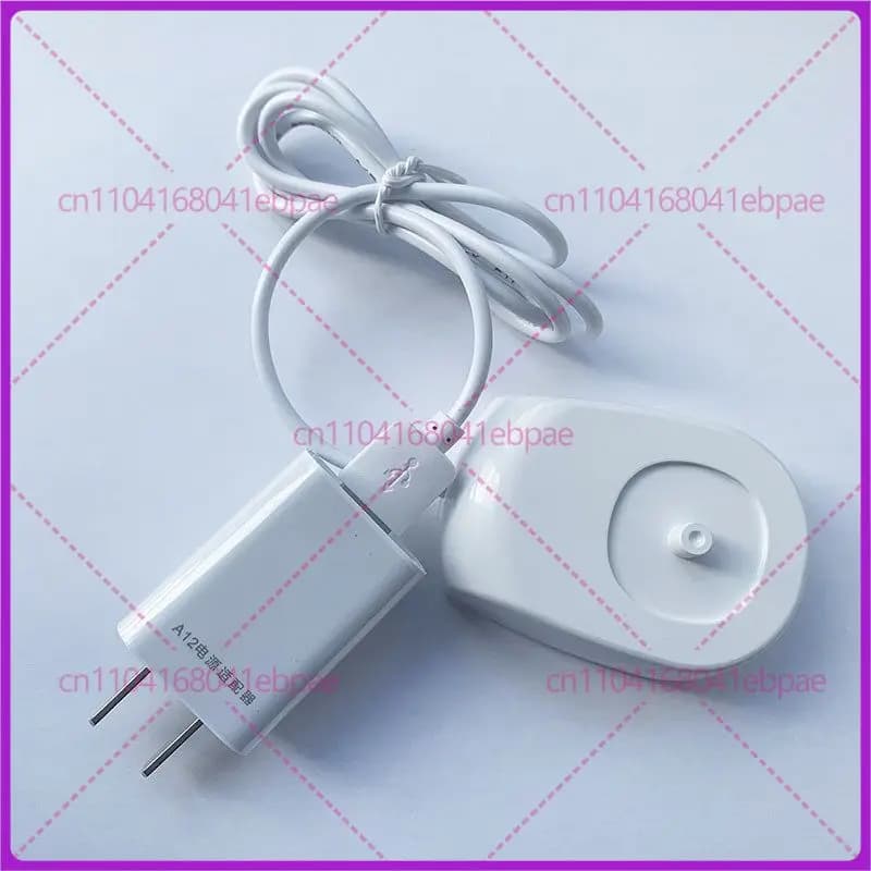 PCS T-6S T-7S electric toothbrush charging base, soft bristle brush heads