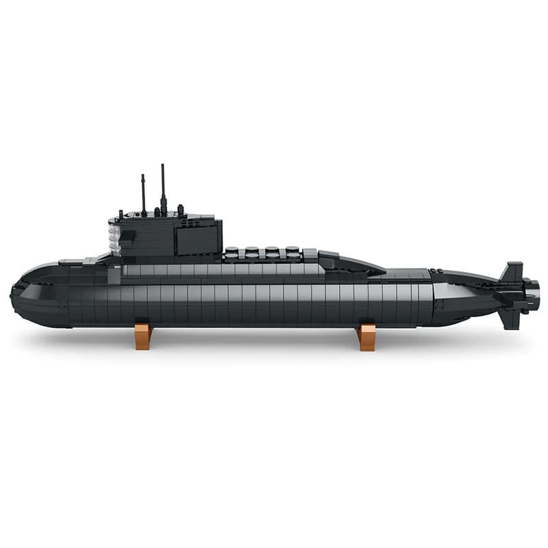 Militare della Marina Cinese Il Tipo 094 Sottomarino Nucleare Strattigico Modello Building Blocks Braccia Giocattoli Dei Mattoni Compatibile Con LEGO
