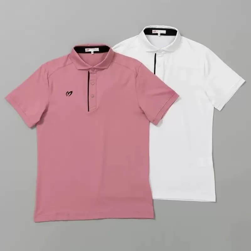 Nuova Maglietta Estiva Coreana da Golf per Uomo 2026, Manica Corta, Asciugatura Rapida, Elasticizzata, Versatile e Traspirante per Uso Quotidiano