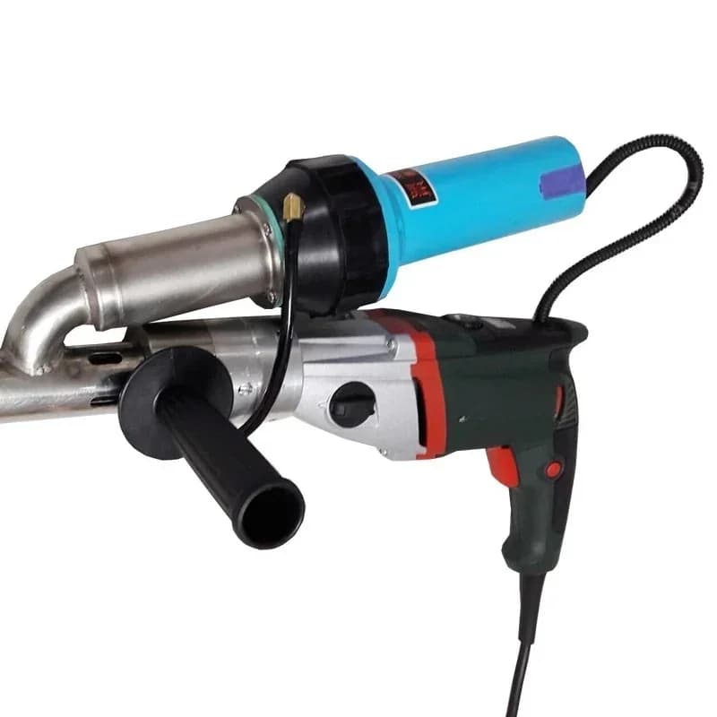 Pistola per Saldatura Plastica ad Aria Calda 3400W, Pistola Professionale ad Alta Temperatura per Riparazioni