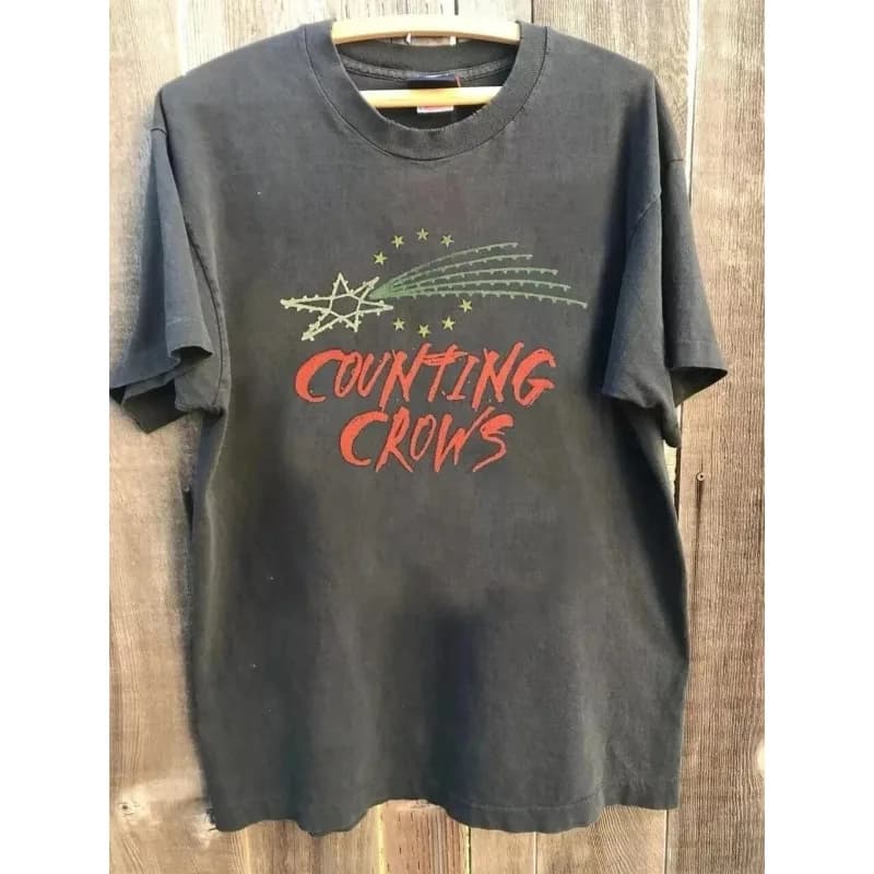 Counting Crows Band Printed T-shirt Men's Summer New Style Unisex T-shirt