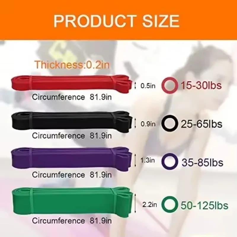 Kit Barra per Pilates Portatile con Bande di Resistenza per Trazioni