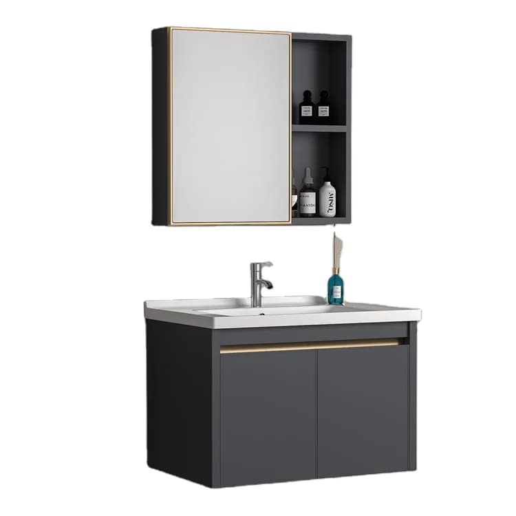 Mobile bagno con specchio e lavabo in ceramica Guangdong