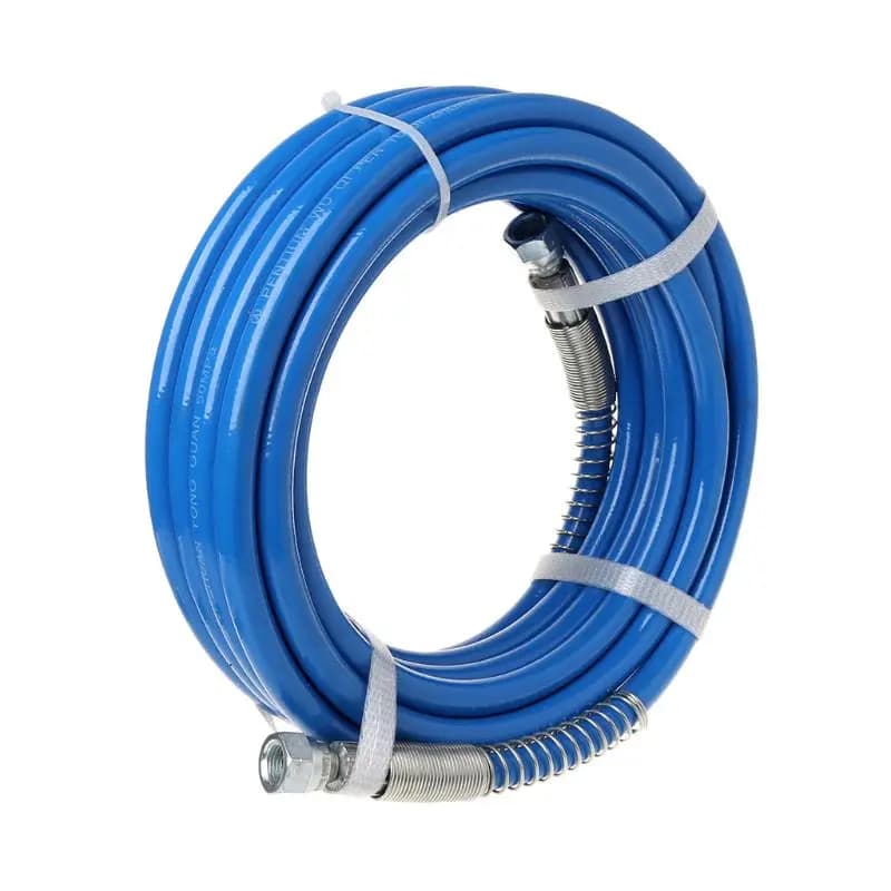 Tubo flessibile per spruzzo di vernice airless da 7,5 m/10 m/15 m Tubo in fibra per spruzzatore 3000 PSI/5000 PSI per pistola a spruzzo